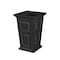 Mayne Wyndham 24in Tall Planter - Black 5929-B - alternate 3